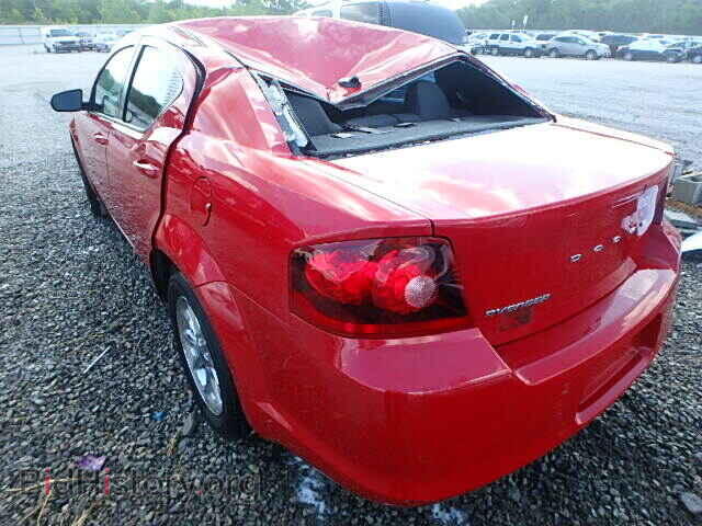 2013 DODGE AVENGER - VIN: 1C3CDZAB5DN592174 - Фото 3
