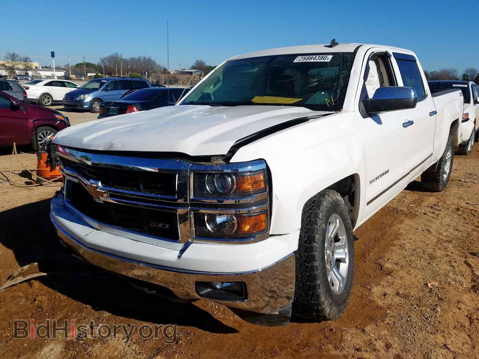 2014 CHEVROLET SILVERADO - VIN: 3GCUKSECXEG136729 - Фото 2