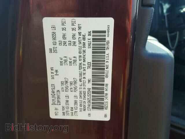 2005 DODGE RAM 1500 - VIN: 1D7HA16N25J525948 - Фото 10