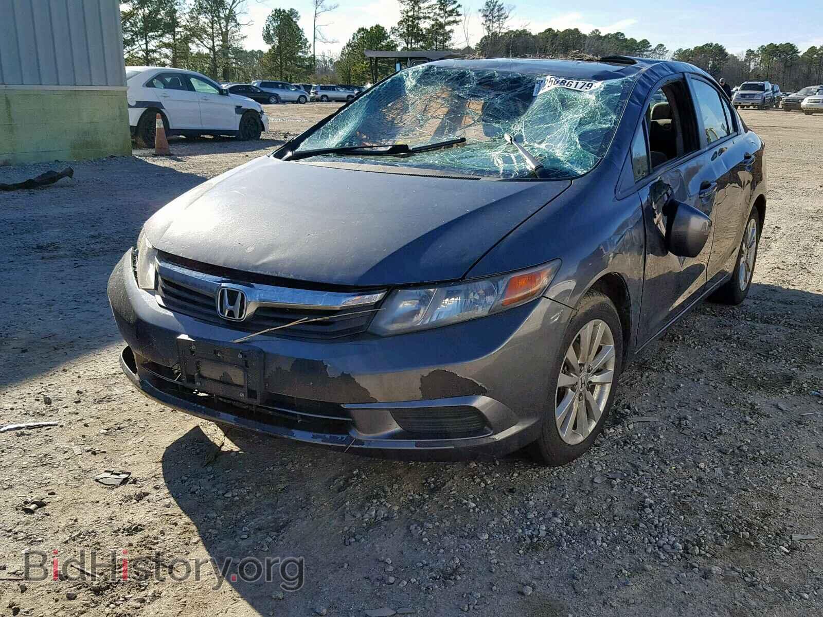 2012 HONDA CIVIC - VIN: 19XFB2F86CE324661 - Фото 2