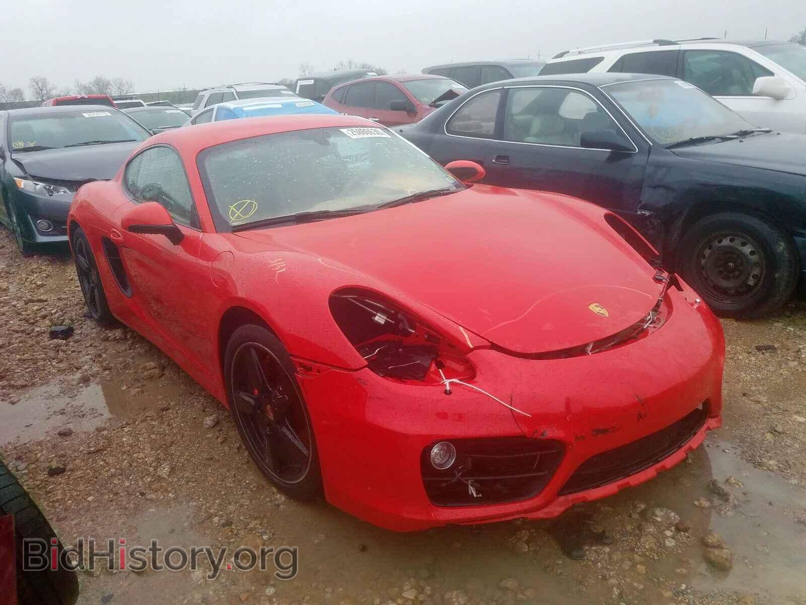 Фотография WP0AB2A85EK193739 - PORSCHE CAYMAN 2014