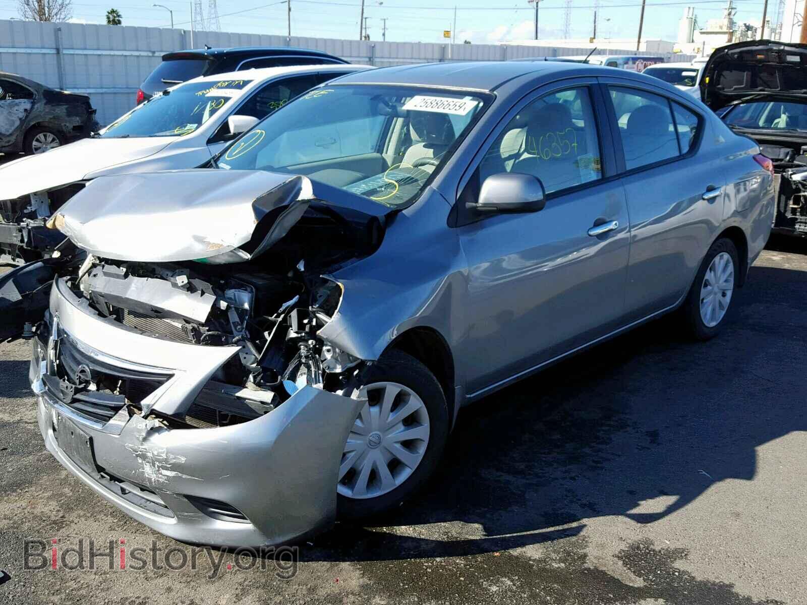 2012 NISSAN VERSA - VIN: 3N1CN7AP7CL878733 - Фото 2