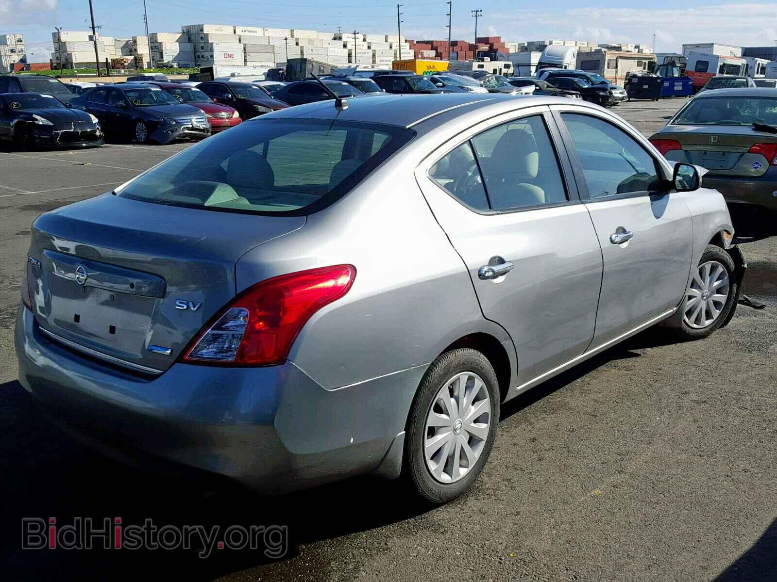 2012 NISSAN VERSA - VIN: 3N1CN7AP7CL878733 - Фото 4