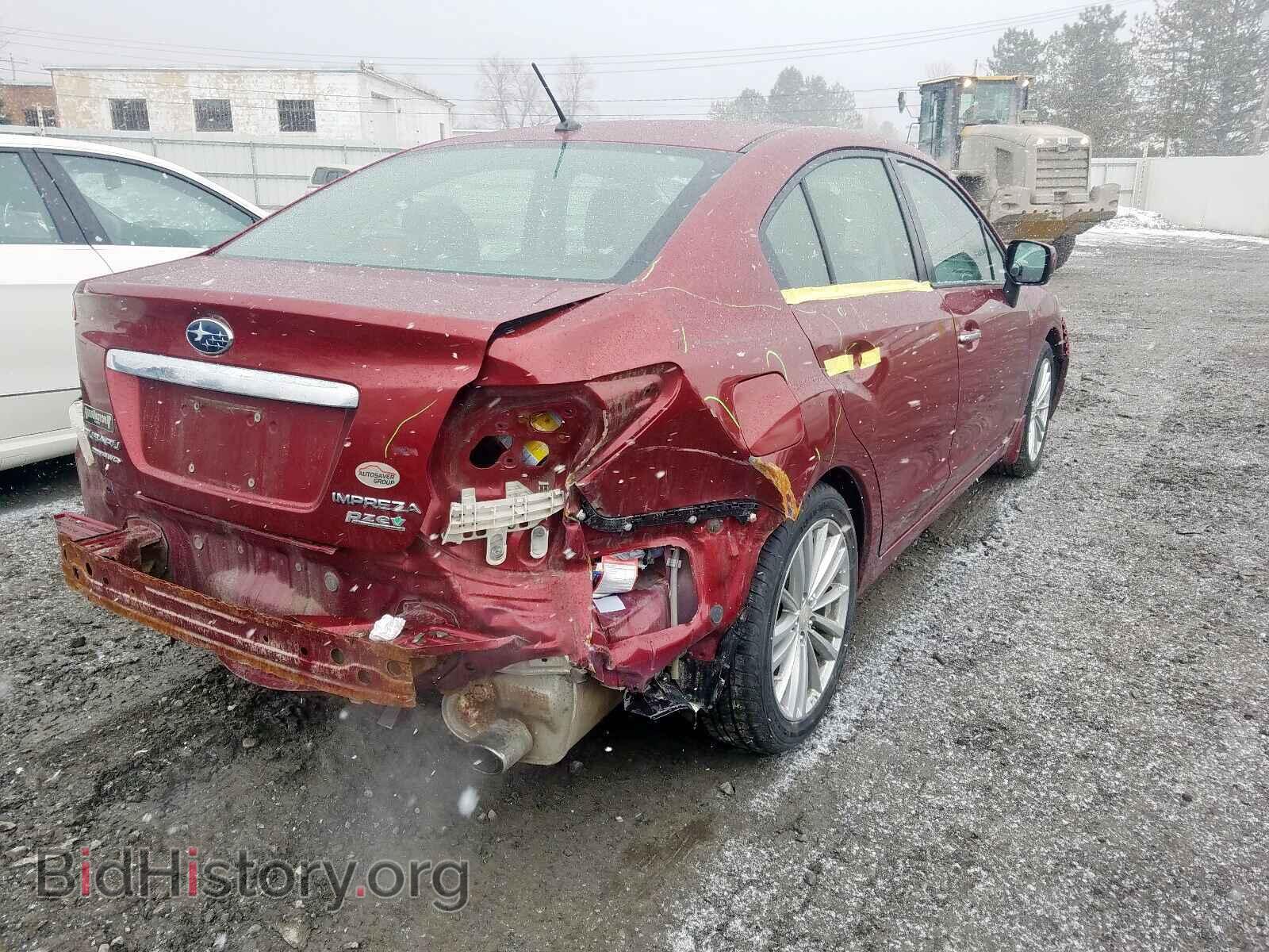 2012 SUBARU IMPREZA - VIN: JF1GJAH60CH008413 - Фото 4