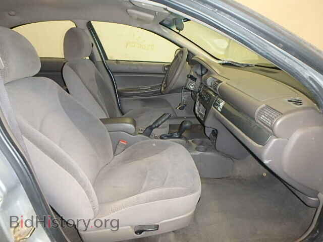 2004 CHRYSLER SEBRING - VIN: 1C3EL56R94N296567 - Фото 5