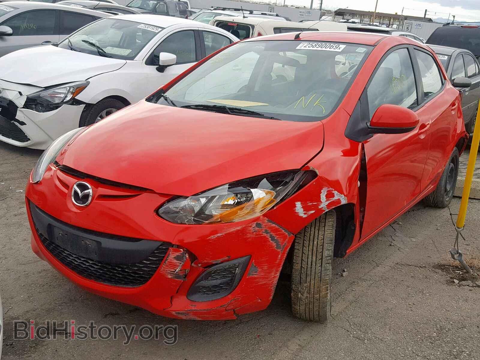 2014 MAZDA 2 - VIN: JM1DE1KZ8E0181036 - Photo 2