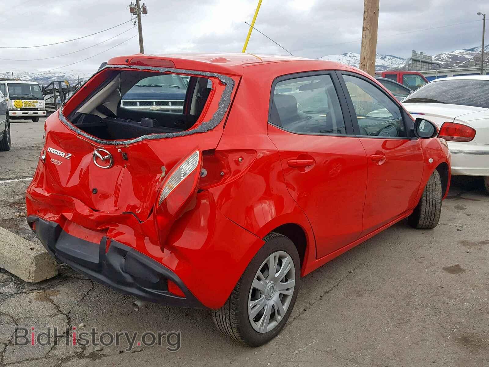 2014 MAZDA 2 - VIN: JM1DE1KZ8E0181036 - Photo 4