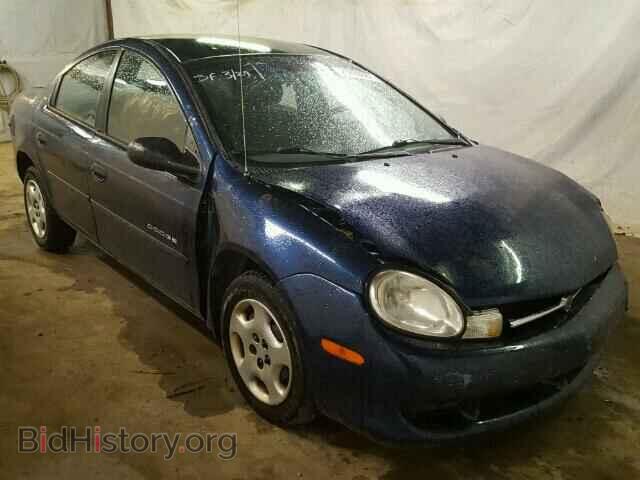 Фотография 1B3ES46C61D280687 - DODGE NEON 2001