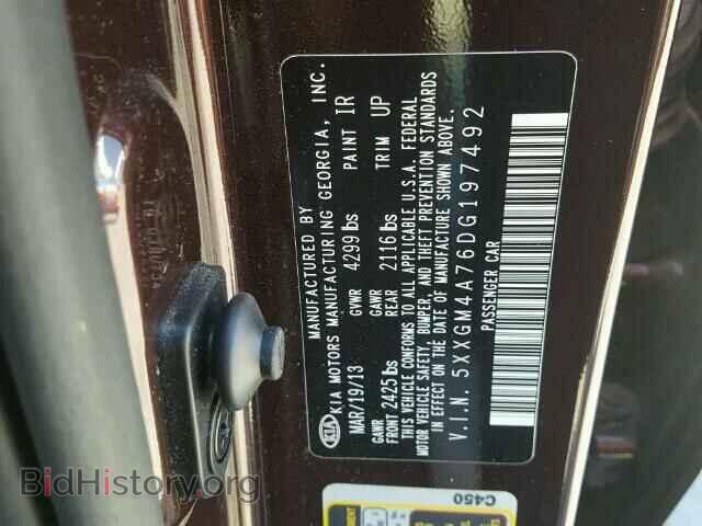 2013 KIA OPTIMA - VIN: 5XXGM4A76DG197492 - Photo 10