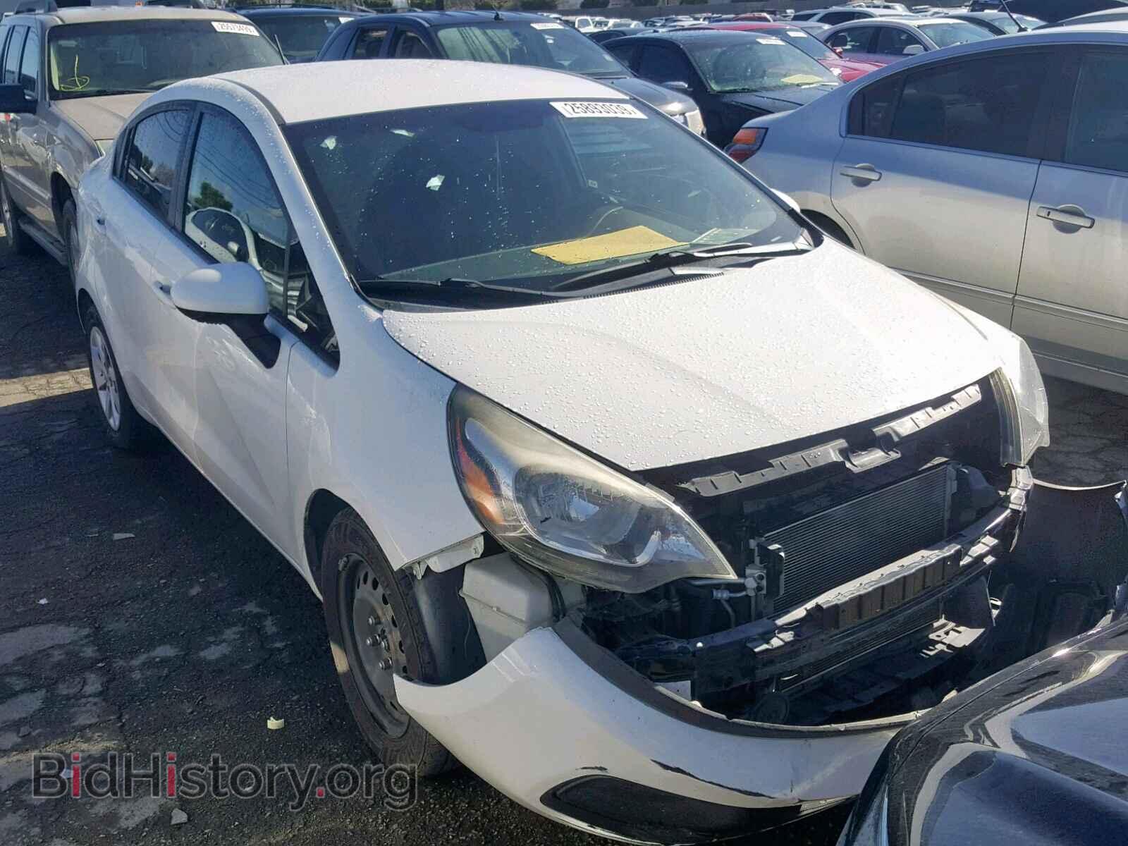 Фотография KNADN4A34C6070635 - KIA RIO 2012