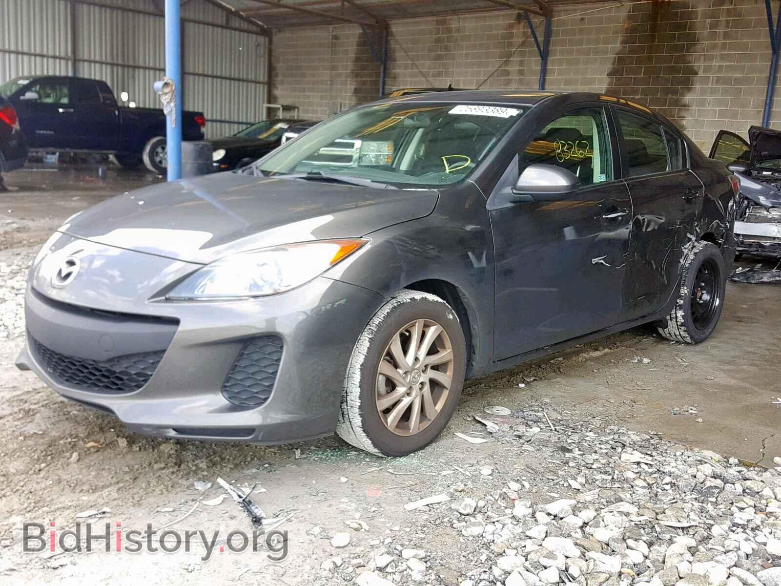 2012 MAZDA 3 - VIN: JM1BL1V71C1646741 - Фото 2