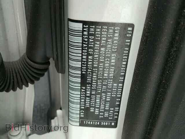 2013 VOLKSWAGEN BEETLE - VIN: 3VW5P7AT0DM823904 - Фото 10