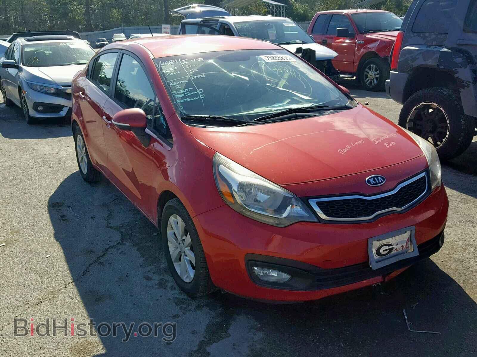 Photo KNADN4A34D6117227 - KIA RIO 2013