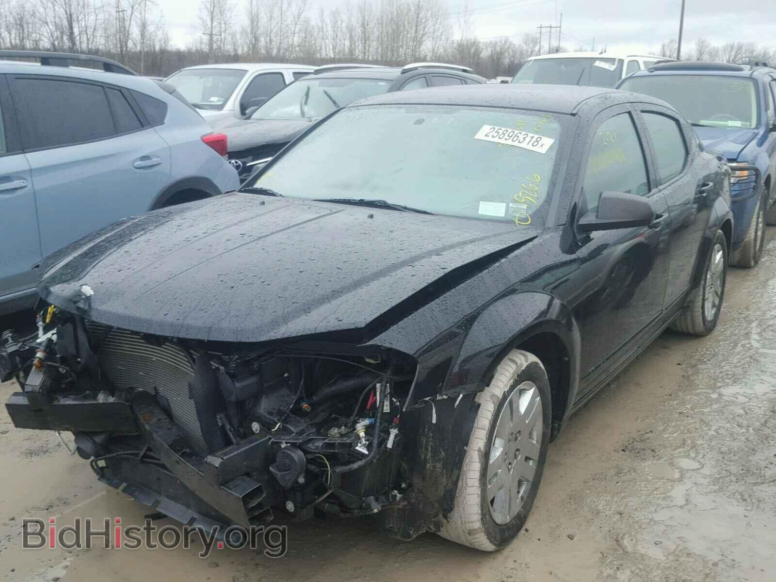 2011 DODGE AVENGER - VIN: 1B3BD4FB6BN578950 - Фото 2