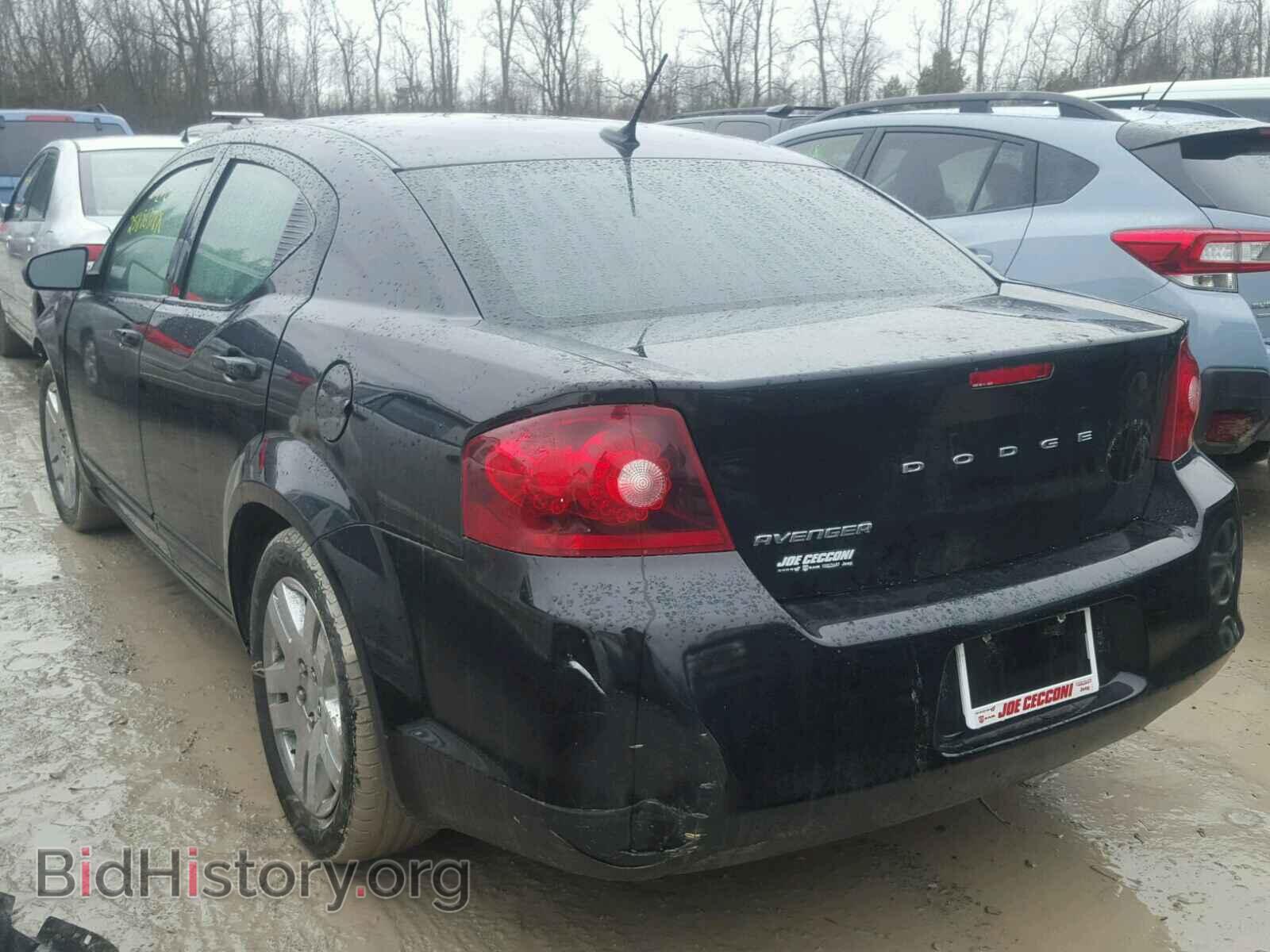 2011 DODGE AVENGER - VIN: 1B3BD4FB6BN578950 - Фото 3