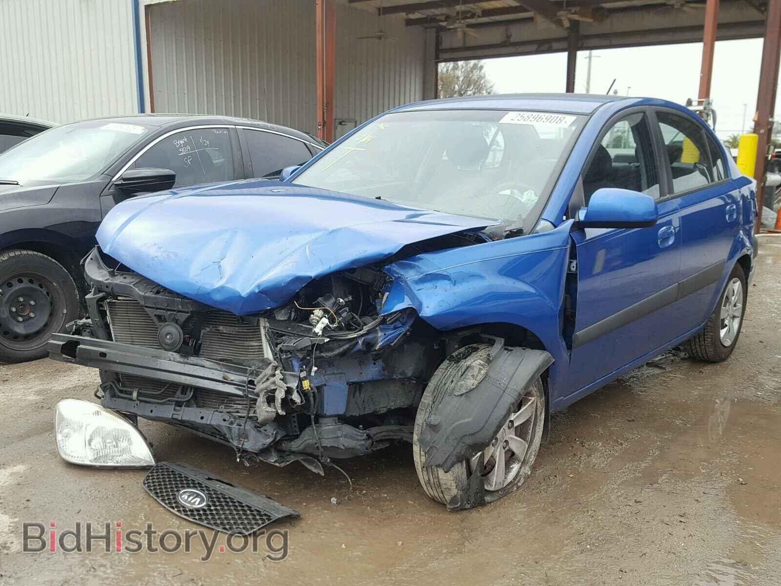 2009 KIA RIO BASE - VIN: KNADE223096466282 - Фото 2