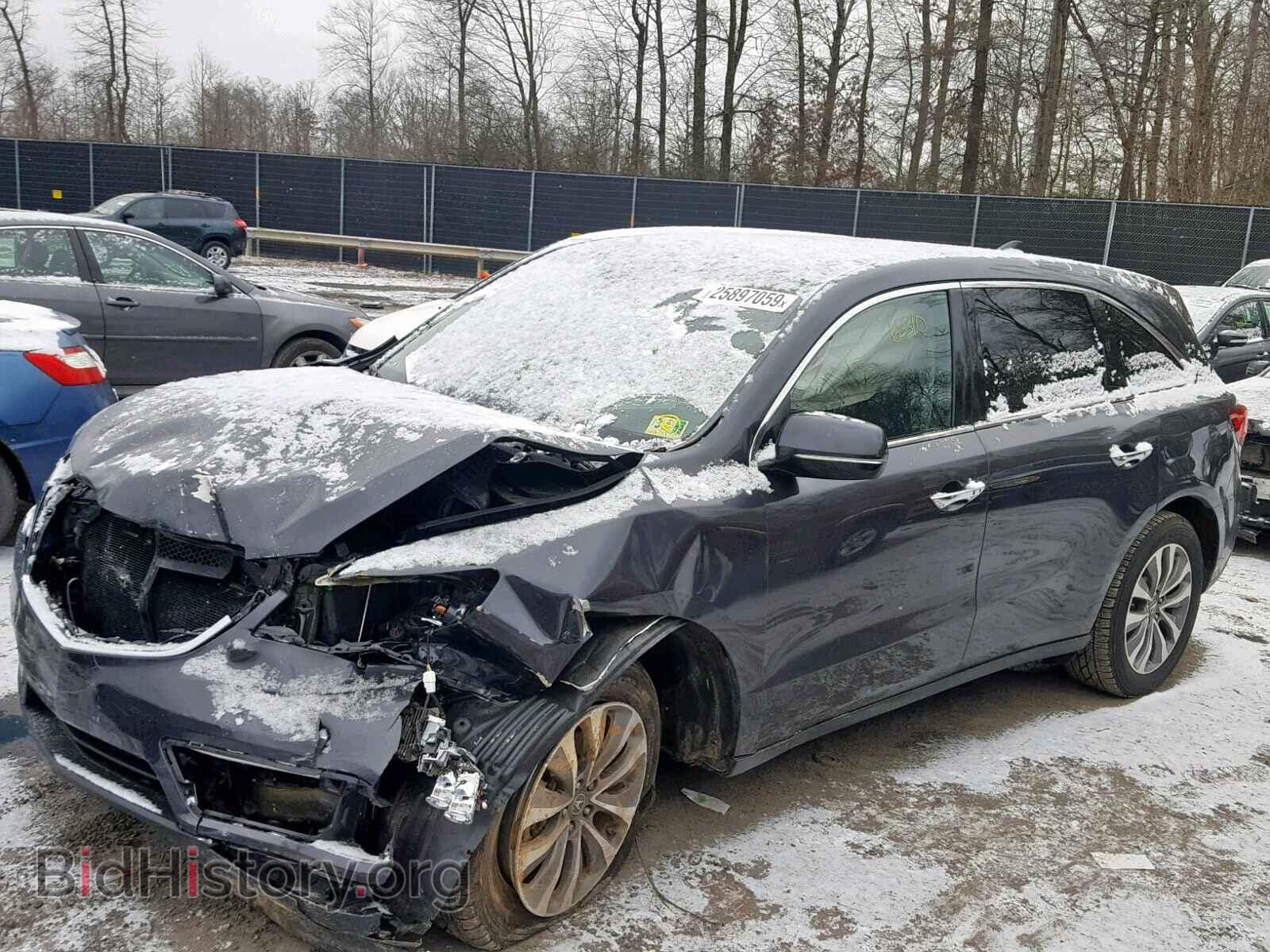 2015 ACURA MDX - VIN: 5FRYD4H41FB030512 - Фото 2