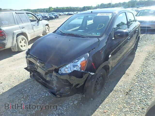 2014 MITSUBISHI MIRAGE - VIN: ML32A3HJ6EH008314 - Фото 2