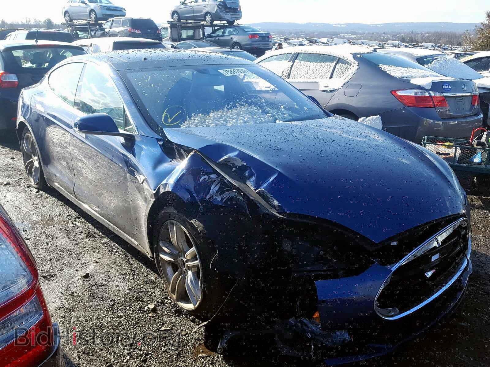Photo 5YJSA1S27FF100519 - TESLA MODEL S 70 2015