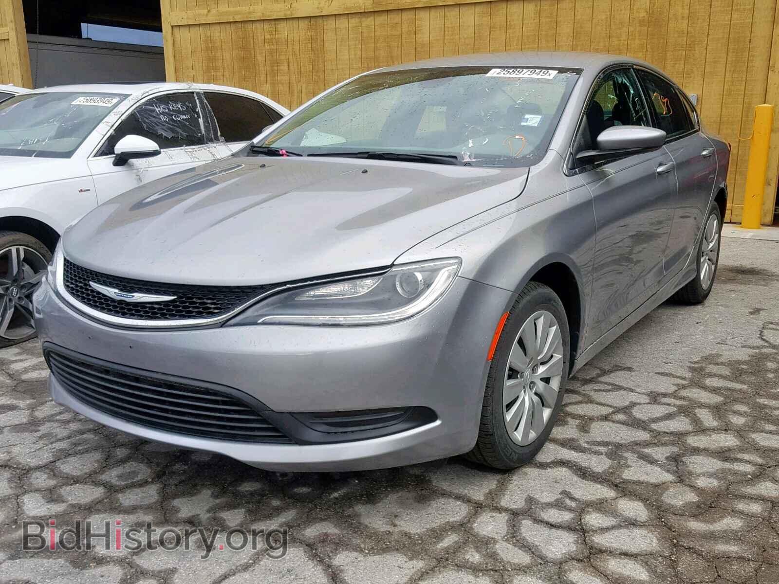 2016 CHRYSLER 200 - VIN: 1C3CCCFB7GN189293 - Фото 2