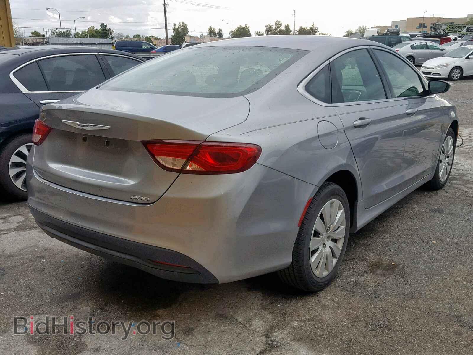2016 CHRYSLER 200 - VIN: 1C3CCCFB7GN189293 - Фото 4