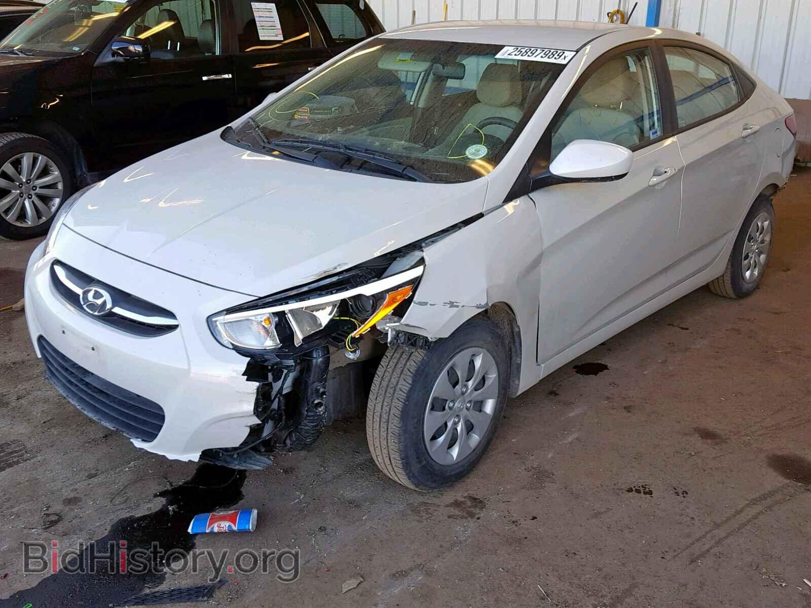 2016 HYUNDAI ACCENT - VIN: KMHCT4AE7GU996028 - Фото 2