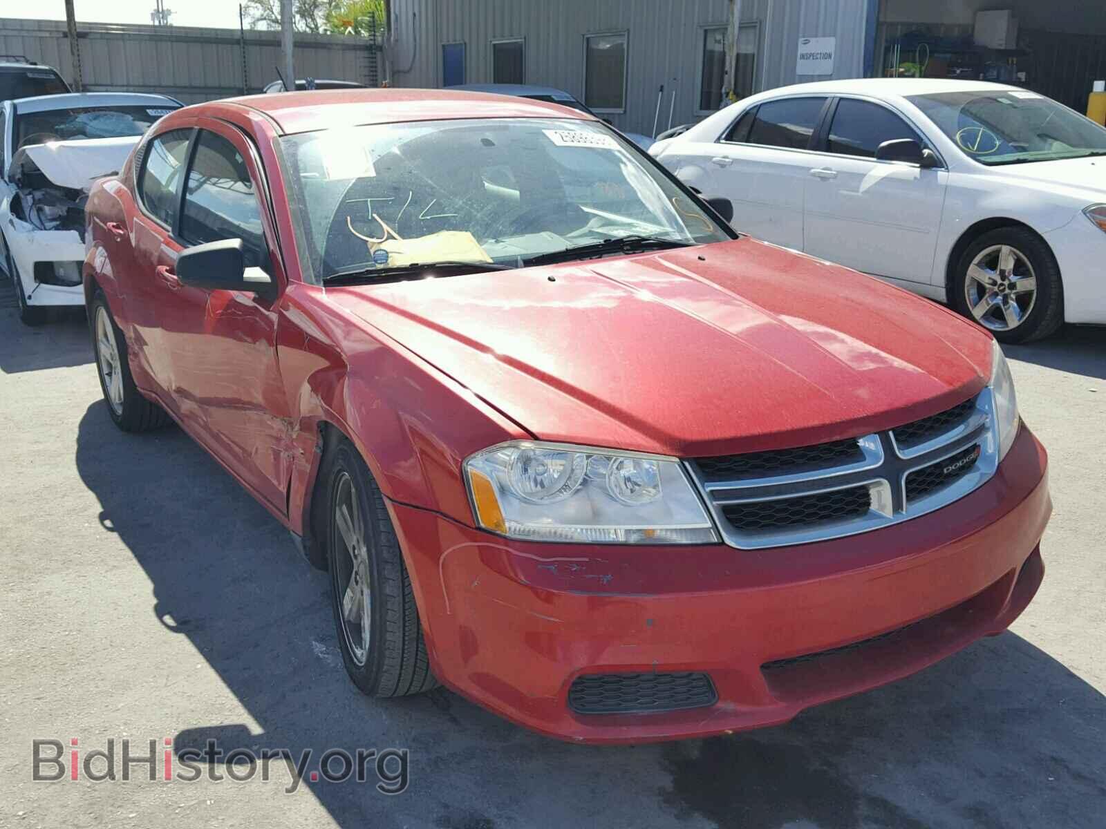 Фотография 1C3CDZAB3DN605360 - DODGE AVENGER 2013