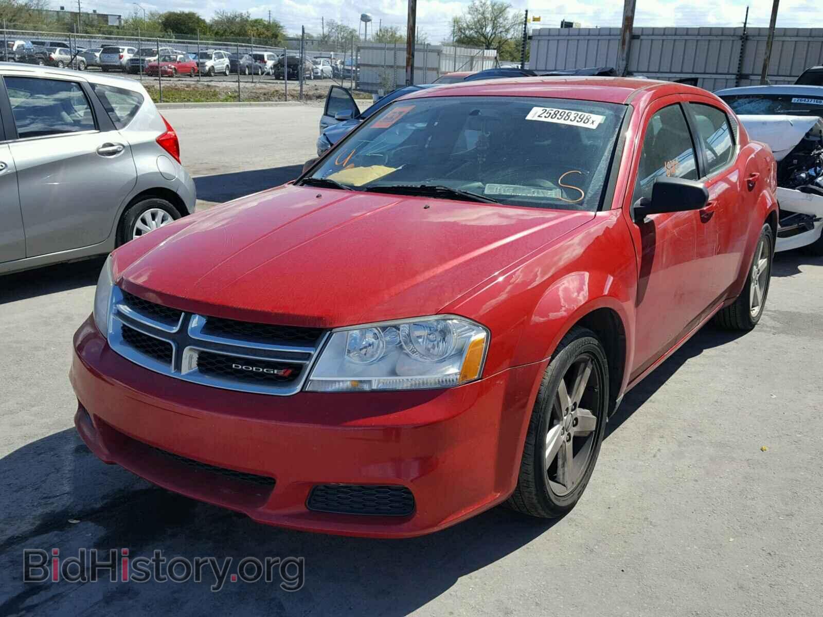 2013 DODGE AVENGER - VIN: 1C3CDZAB3DN605360 - Фото 2