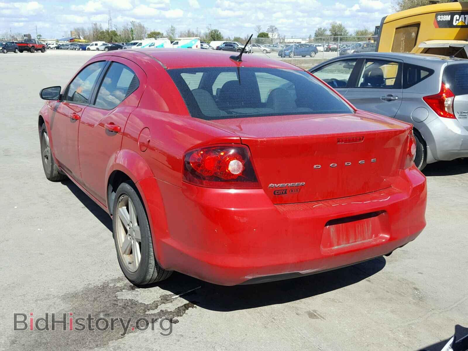 2013 DODGE AVENGER - VIN: 1C3CDZAB3DN605360 - Фото 3