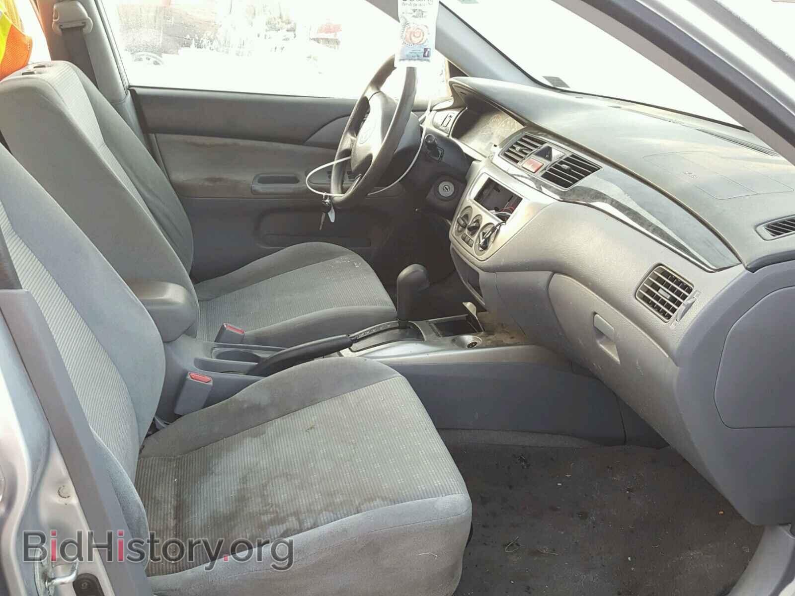 2004 MITSUBISHI LANCER - VIN: JA3AJ26E94U018297 - Фото 5