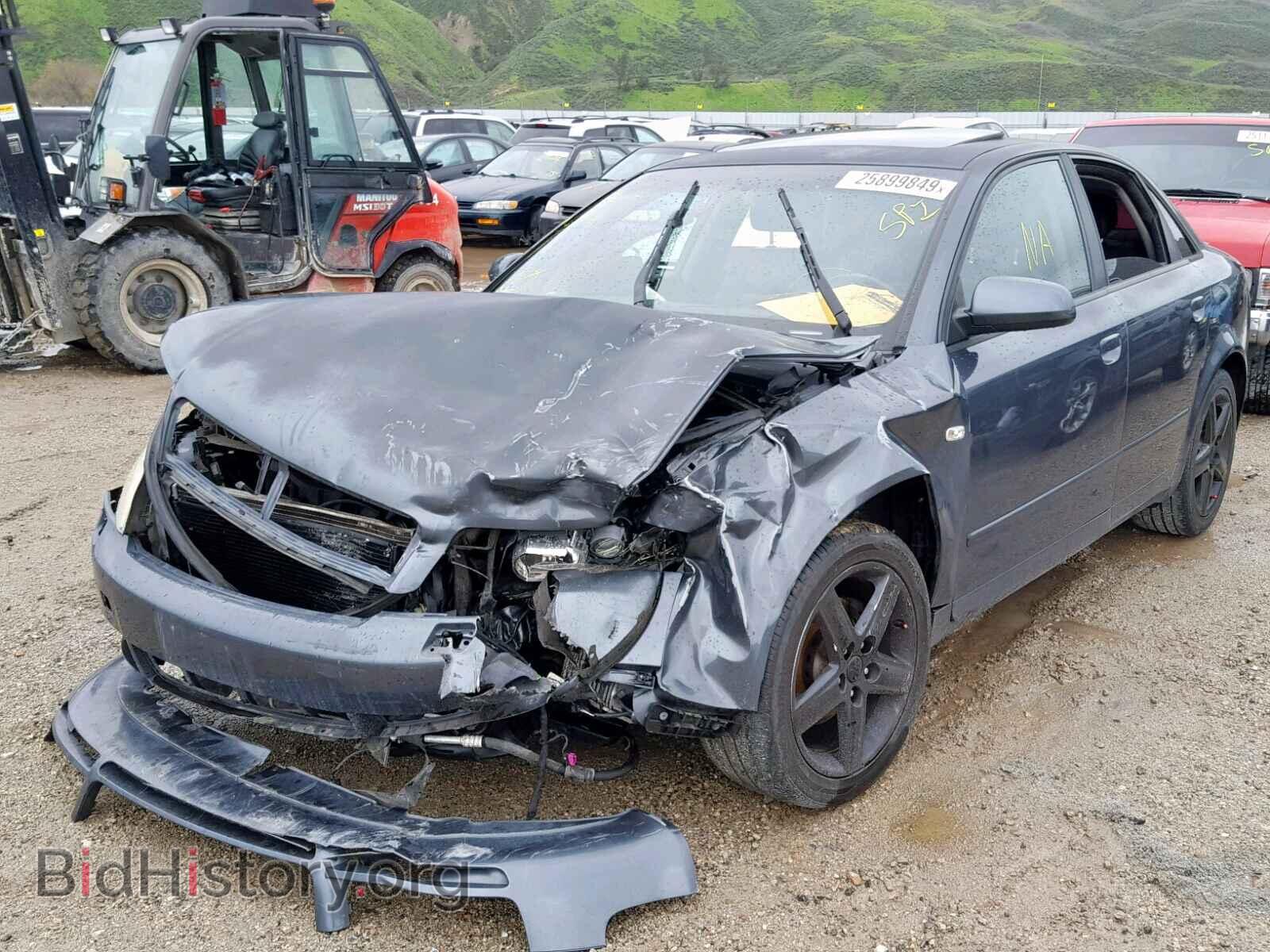 2005 AUDI A4 - VIN: WAUJC68E05A119843 - Фото 2