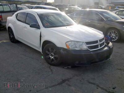 2010 Dodge AVENGER Avenger SX, белый — VIN , Copart