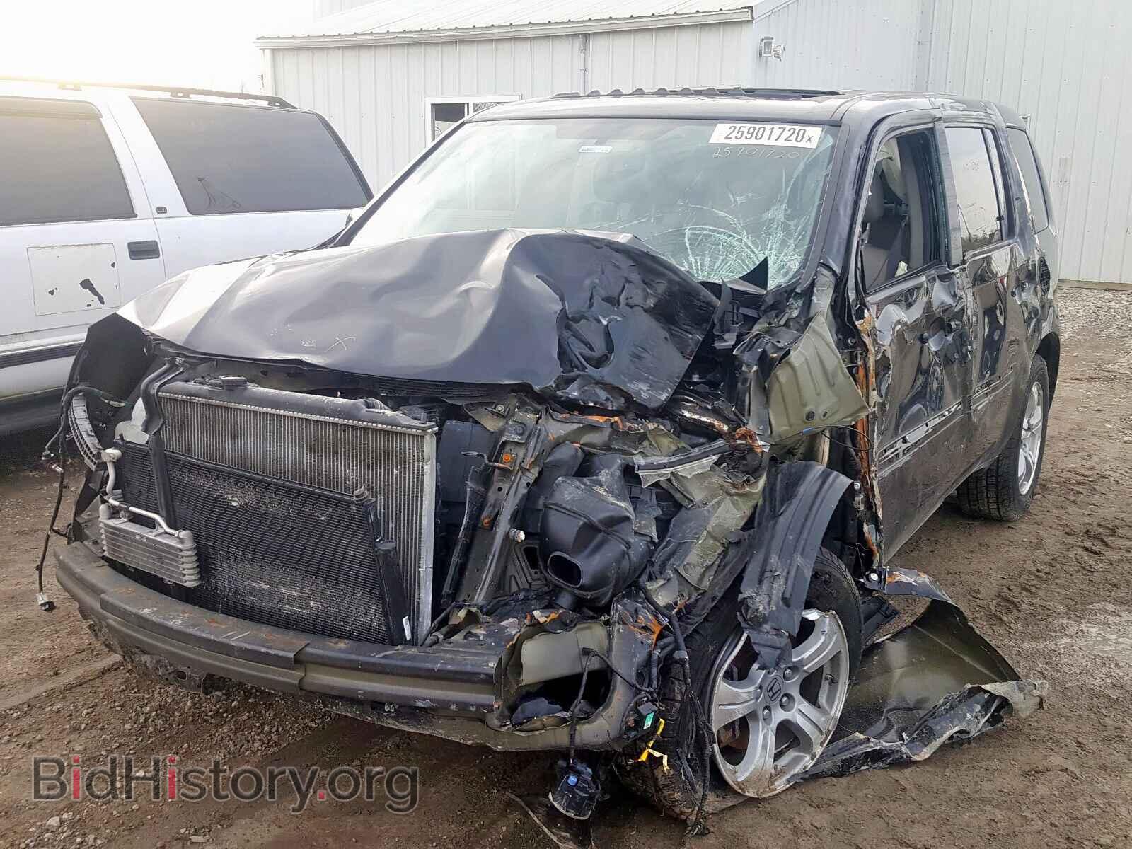 2015 HONDA PILOT - VIN: 5FNYF4H68FB003028 - Фото 2