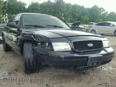 2008 Ford CROWN VIC, черный — VIN 2FAHP71V58X146687, Copart