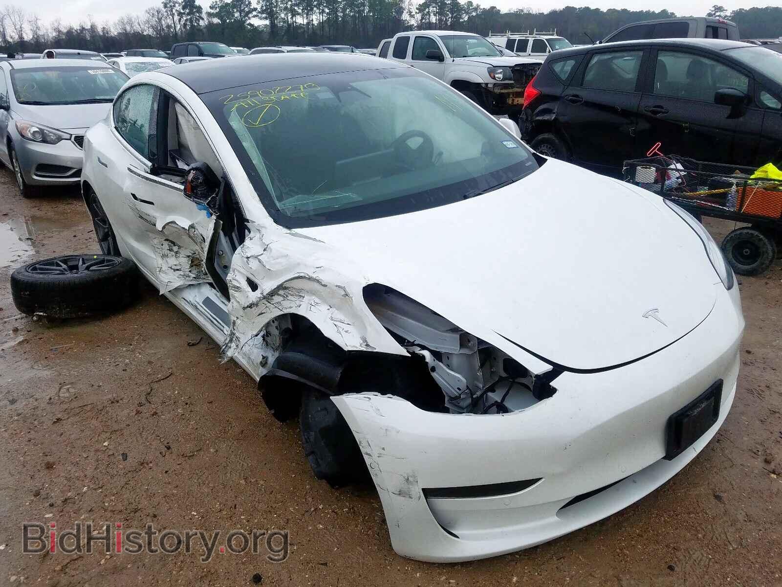 Photo 5YJ3E1EA0KF317495 - TESLA MODEL 3 2019