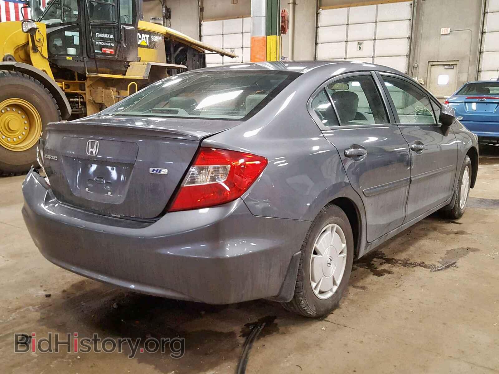 2012 HONDA CIVIC - VIN: 2HGFB2F61CH322496 - Фото 4