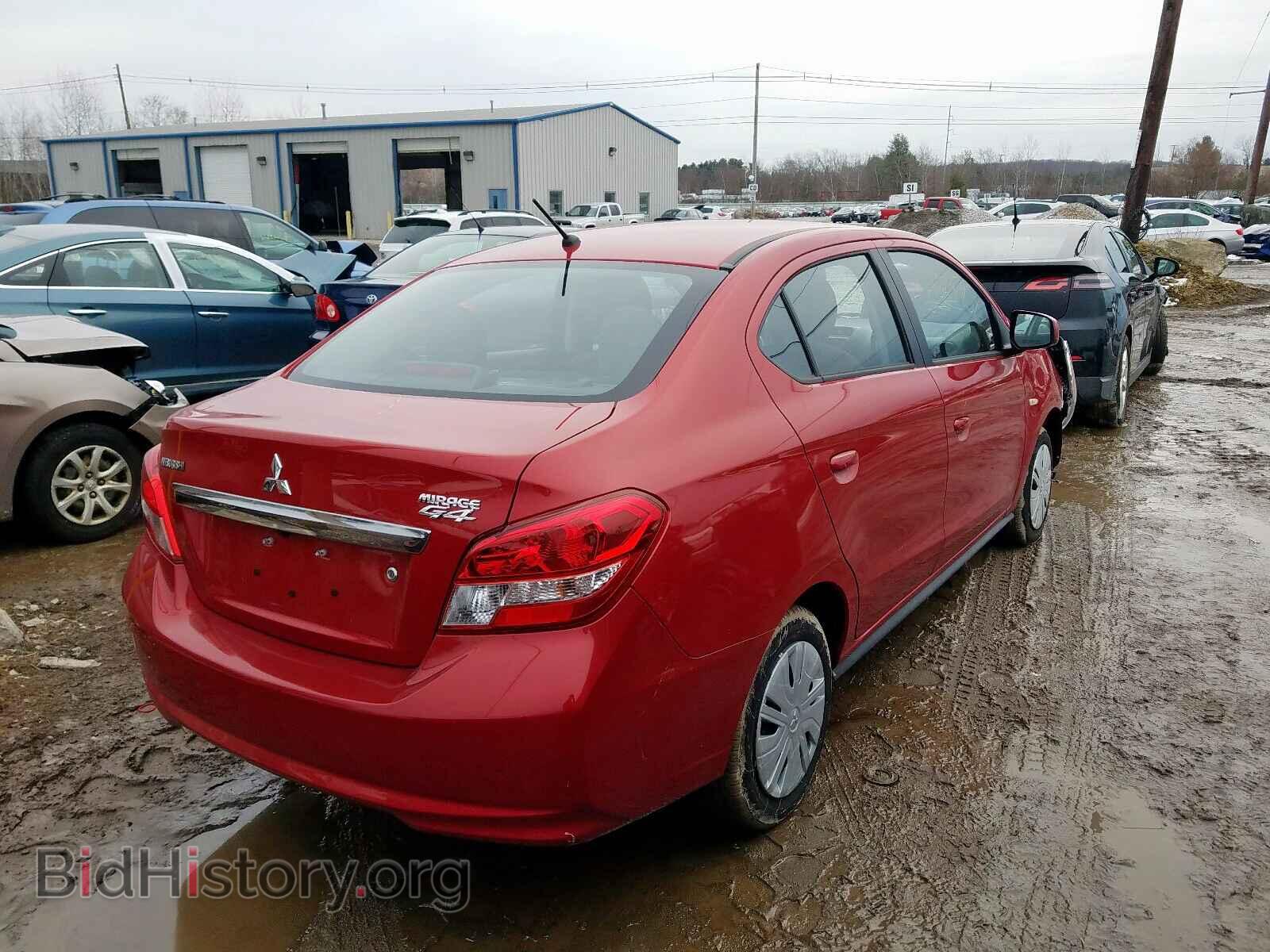 2019 MITSUBISHI MIRAGE - VIN: ML32F3FJ0KHF12828 - Фото 4