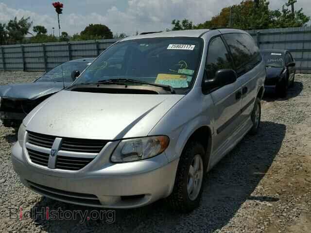2007 DODGE CARAVAN - VIN: 1D4GP24R57B126046 - Фото 2