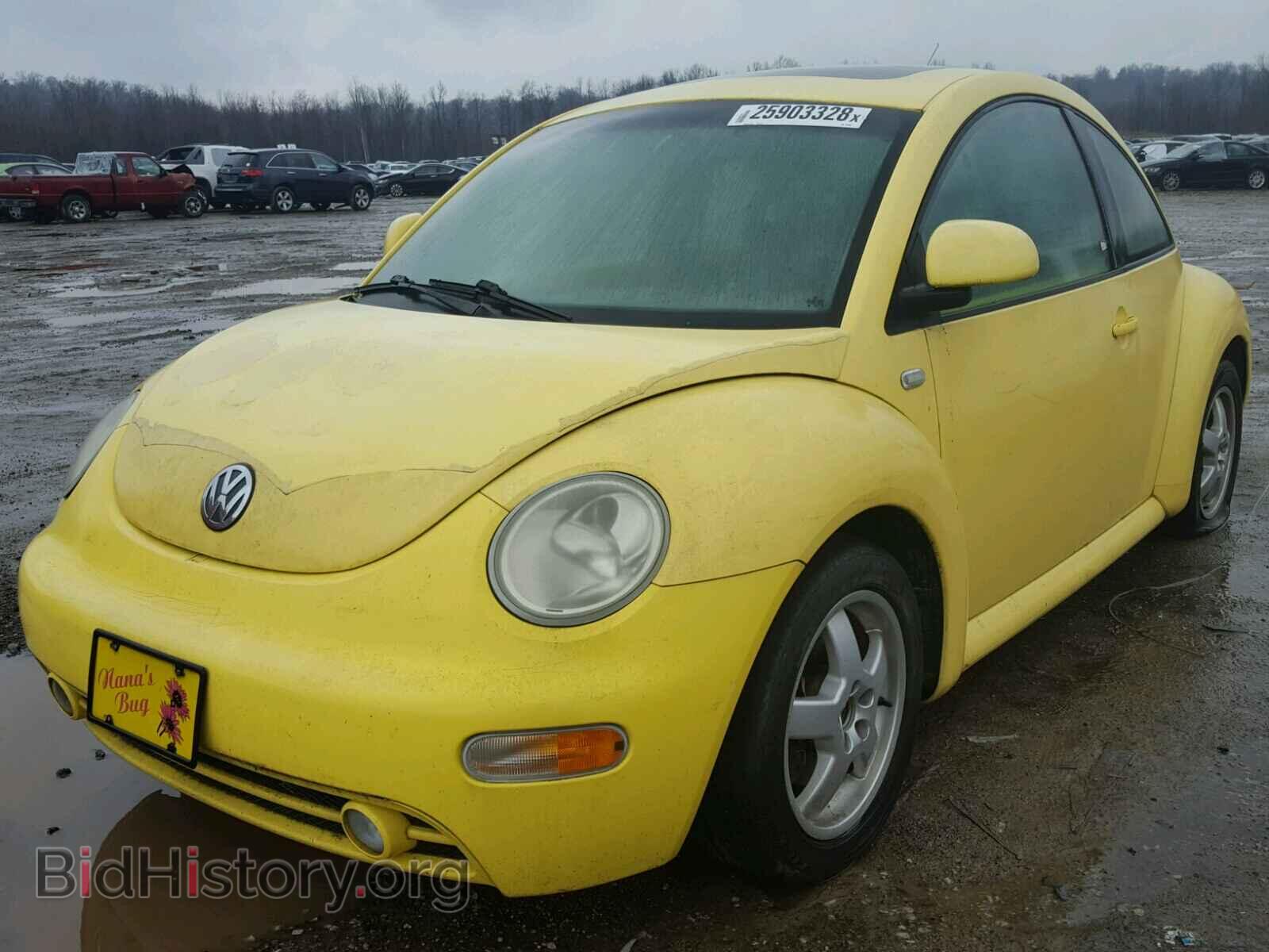 2000 VOLKSWAGEN BEETLE - VIN: 3VWCD21C0YM416500 - Фото 2
