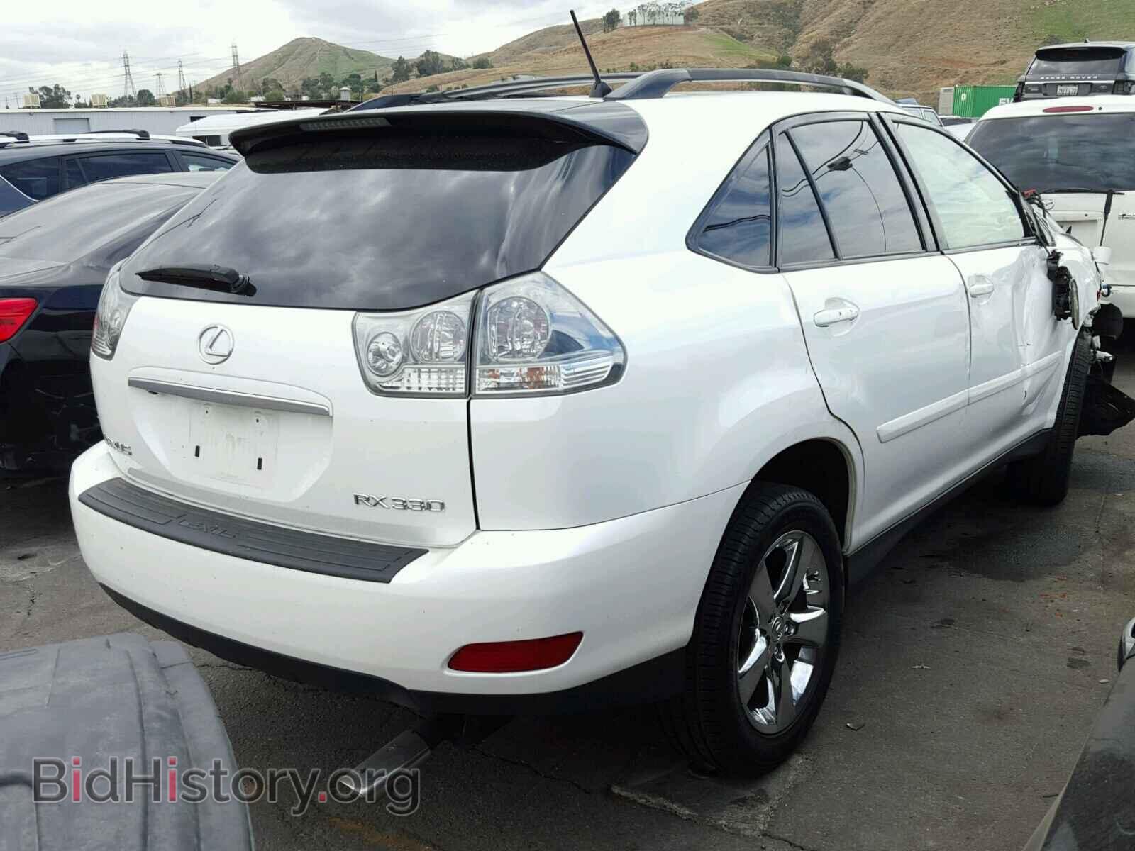 2005 LEXUS RX330 - VIN: JTJGA31U650054535 - Фото 4