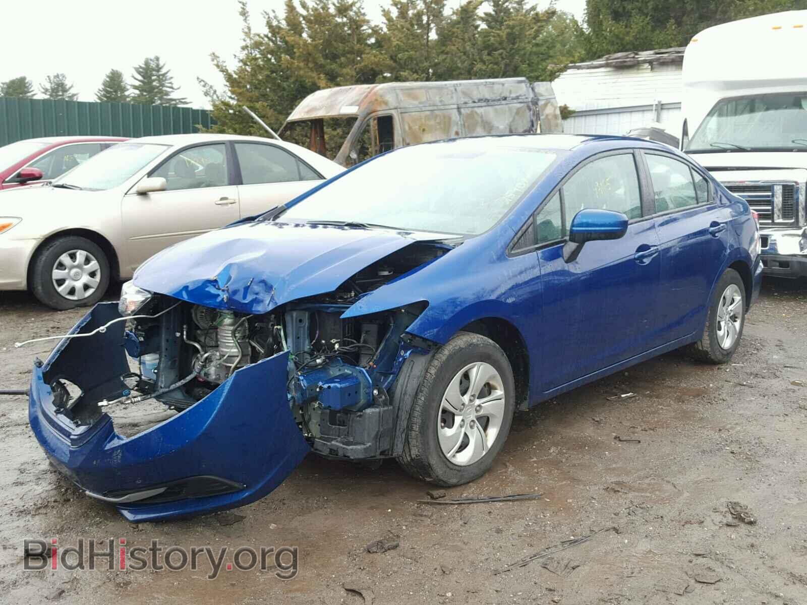 2014 HONDA CIVIC - VIN: 19XFB2F55EE261478 - Фото 2