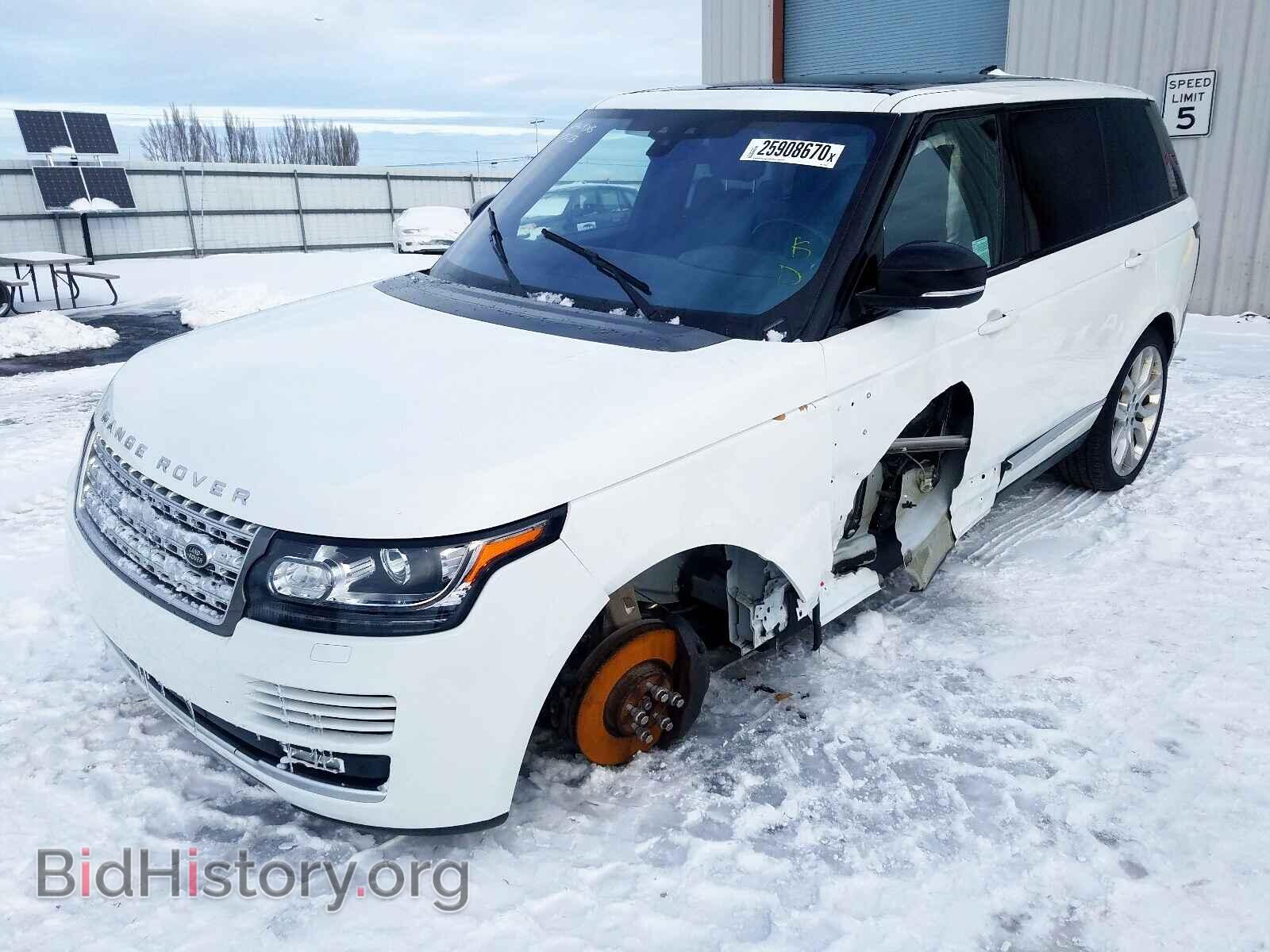 2017 LAND ROVER RANGE ROVE - VIN: SALGS5FE7HA353679 - Photo 2