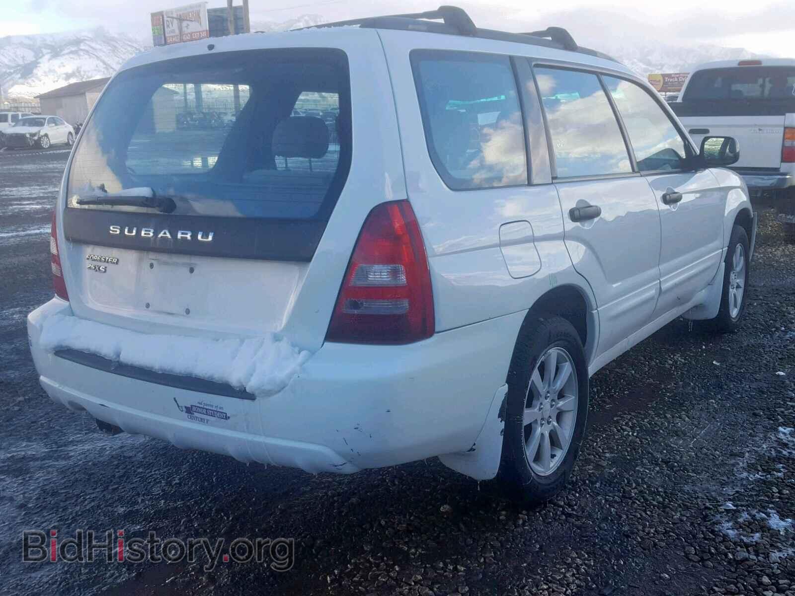 2005 SUBARU FORESTER - VIN: JF1SG65655H726519 - Фото 4