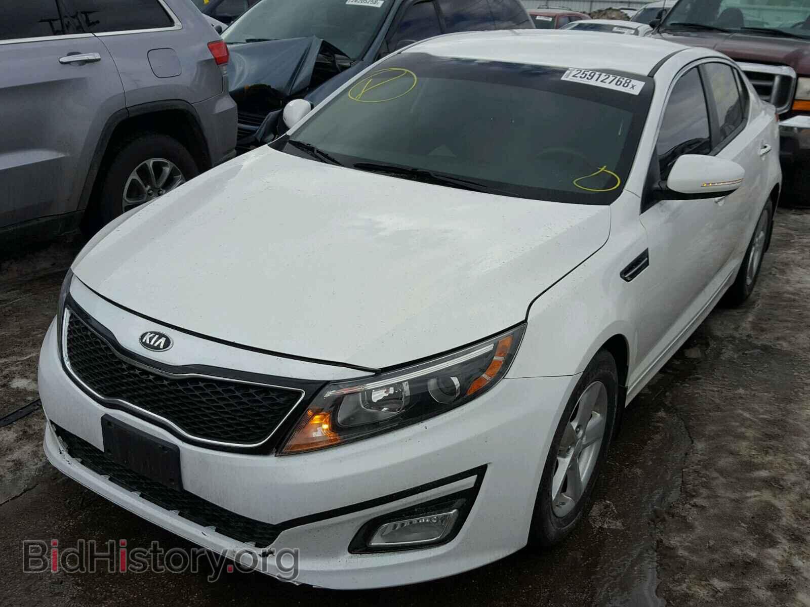 2014 KIA OPTIMA - VIN: KNAGM4A71E5481132 - Фото 2
