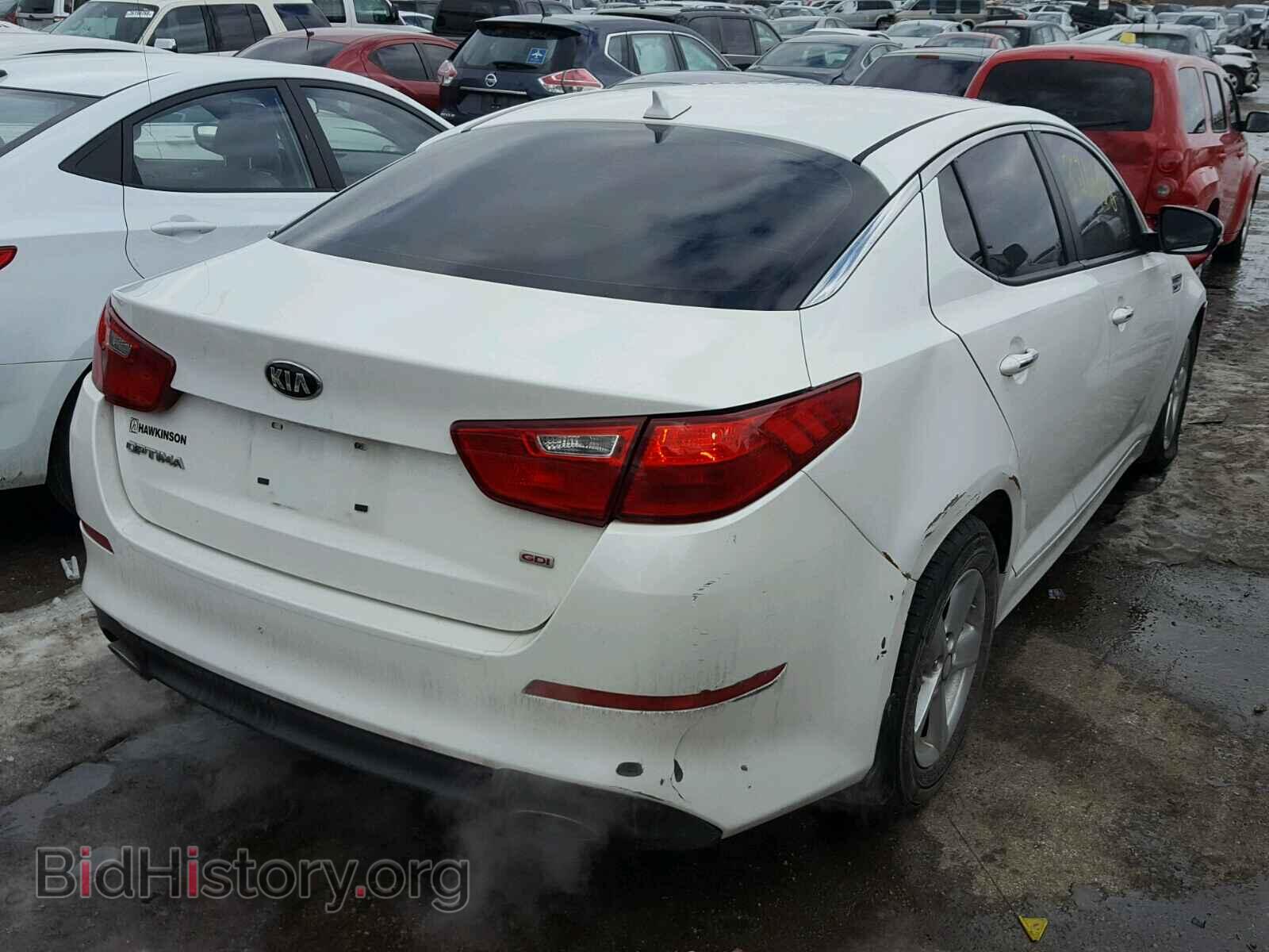 2014 KIA OPTIMA - VIN: KNAGM4A71E5481132 - Фото 4