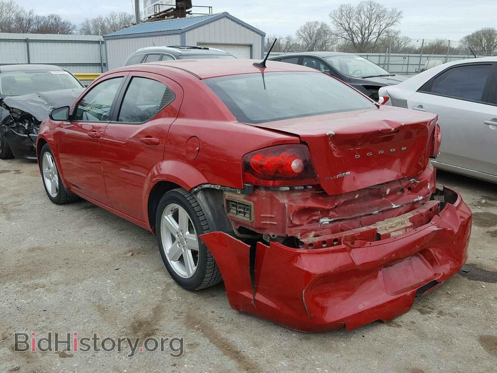2013 DODGE AVENGER - VIN: 1C3CDZAB7DN644209 - Фото 3