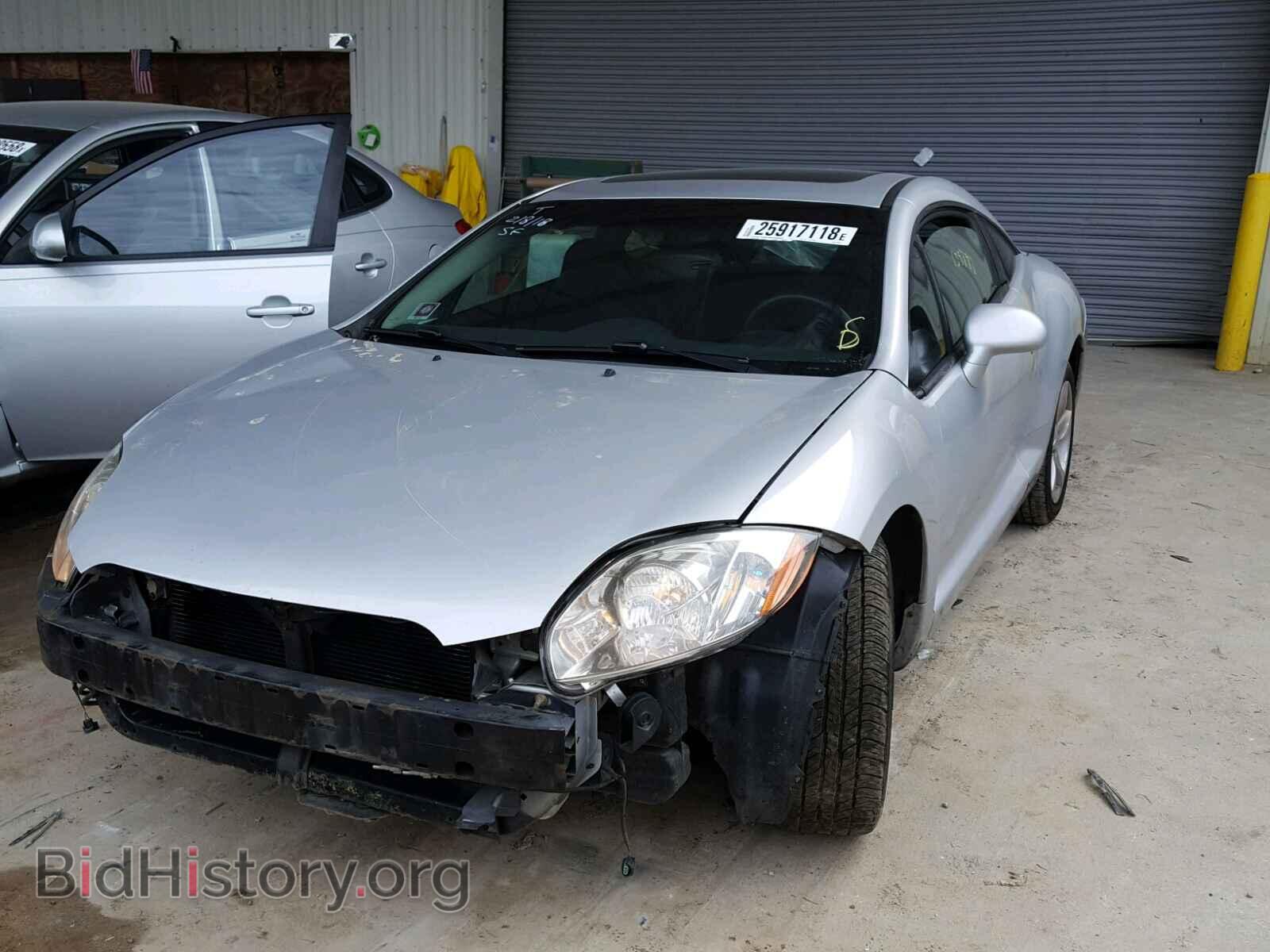 2006 MITSUBISHI ECLIPSE - VIN: 4A3AK24F86E008168 - Фото 2