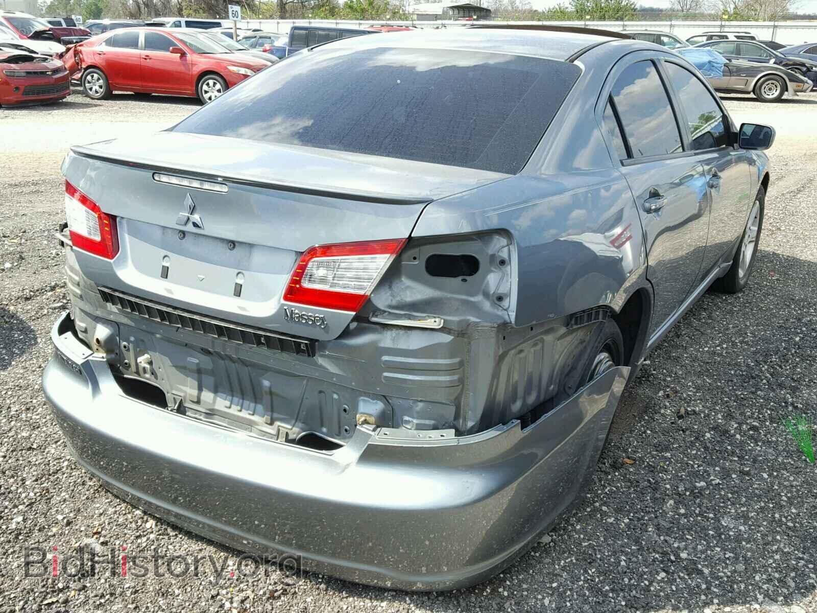2009 MITSUBISHI GALANT - VIN: 4A3AB36F49E006313 - Фото 4