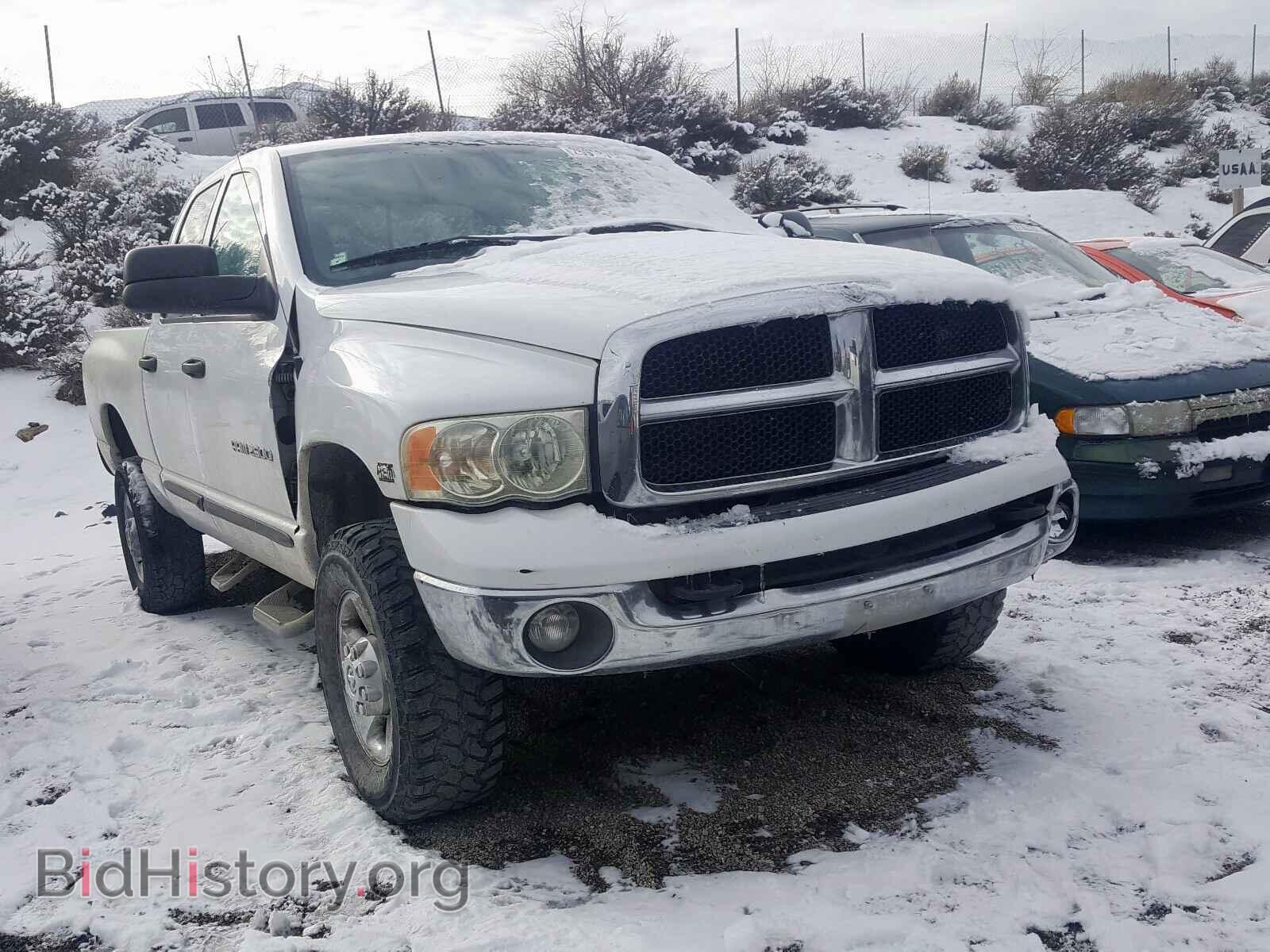 Photo 3D7KU28D83G755225 - DODGE RAM 2500 2003