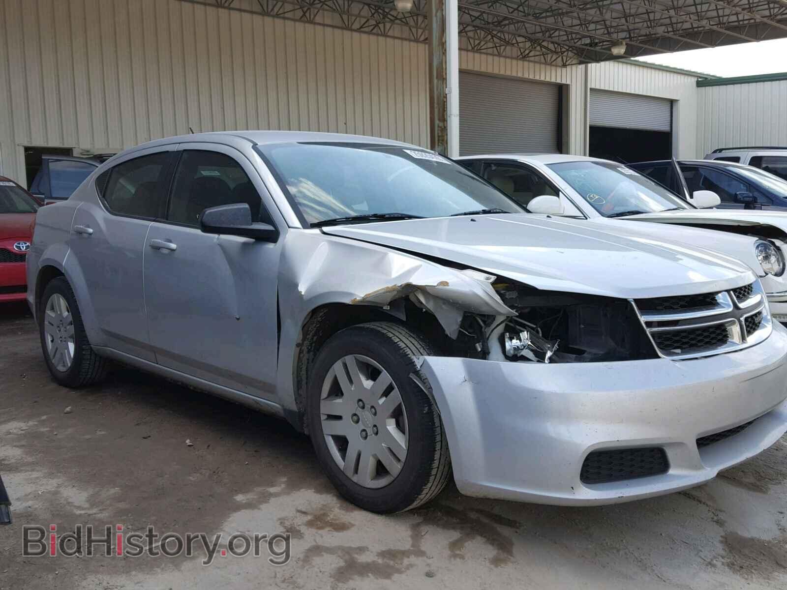 Фотография 1C3CDZAB3CN324853 - DODGE AVENGER 2012